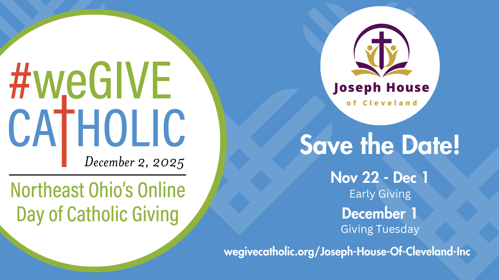 Copy of #weGIVECATHOLIC 2025 Save the Date Presentation TEMPLATE